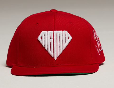 MGMW Classic Red & White Snapback