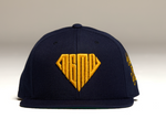 MGMW Classic Navy & Gold Snapback