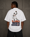 "Dream Team WINS"  Heavy Weight WHITE T-Shirt